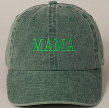 Load image into Gallery viewer, Mama Embroidered Baseball Cap
