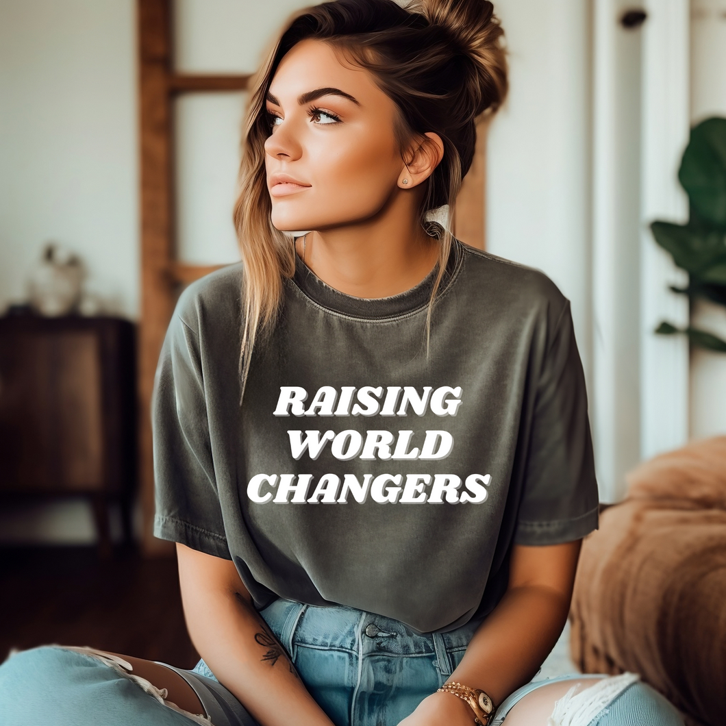 Raising World Changers Tee