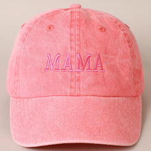Load image into Gallery viewer, Mama Embroidered Baseball Cap
